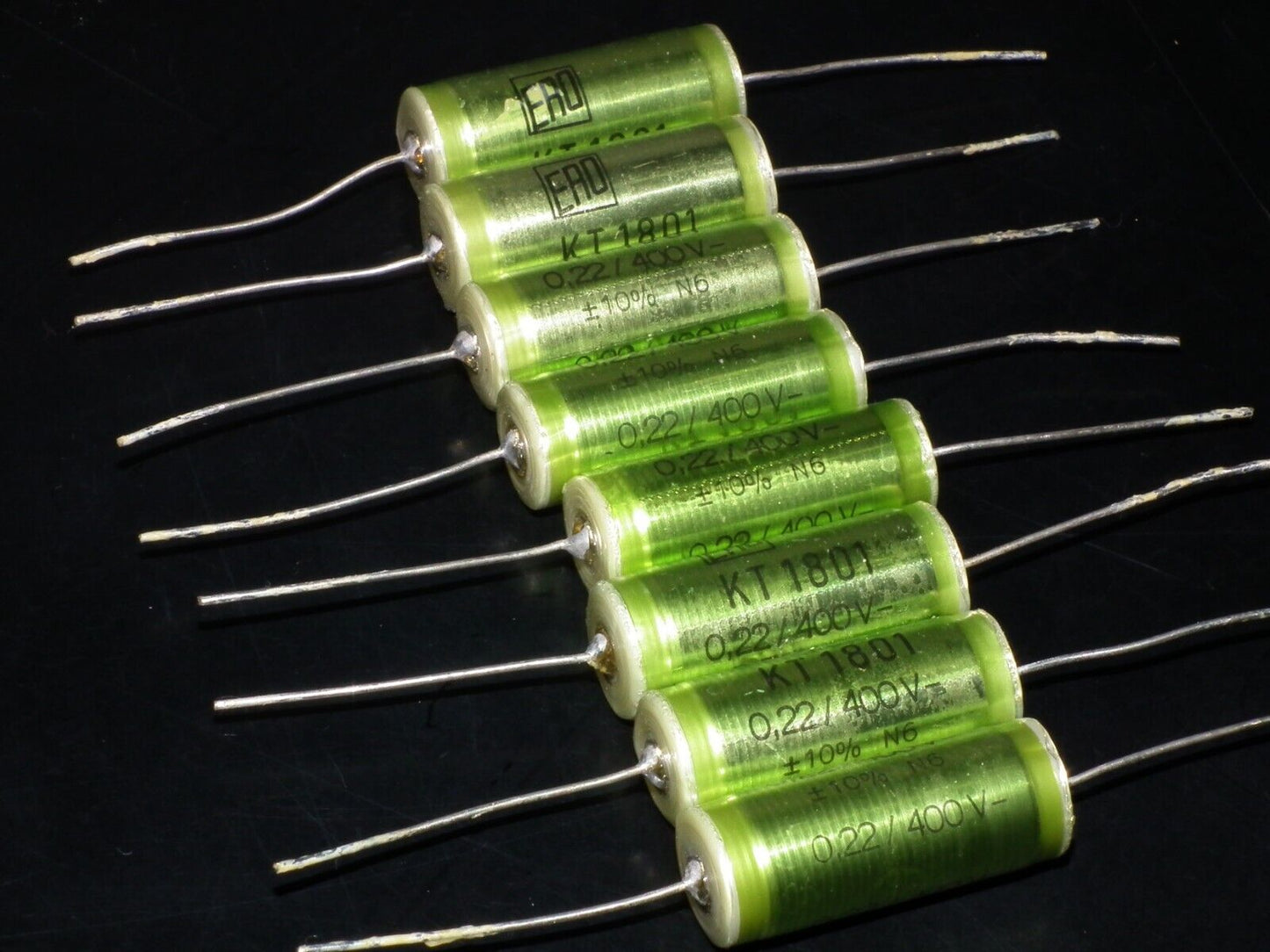 Pair (2 pcs) ERO GOLD Audio Grade 220nF 400V Polypropylene Capacitor NOS 0.22u