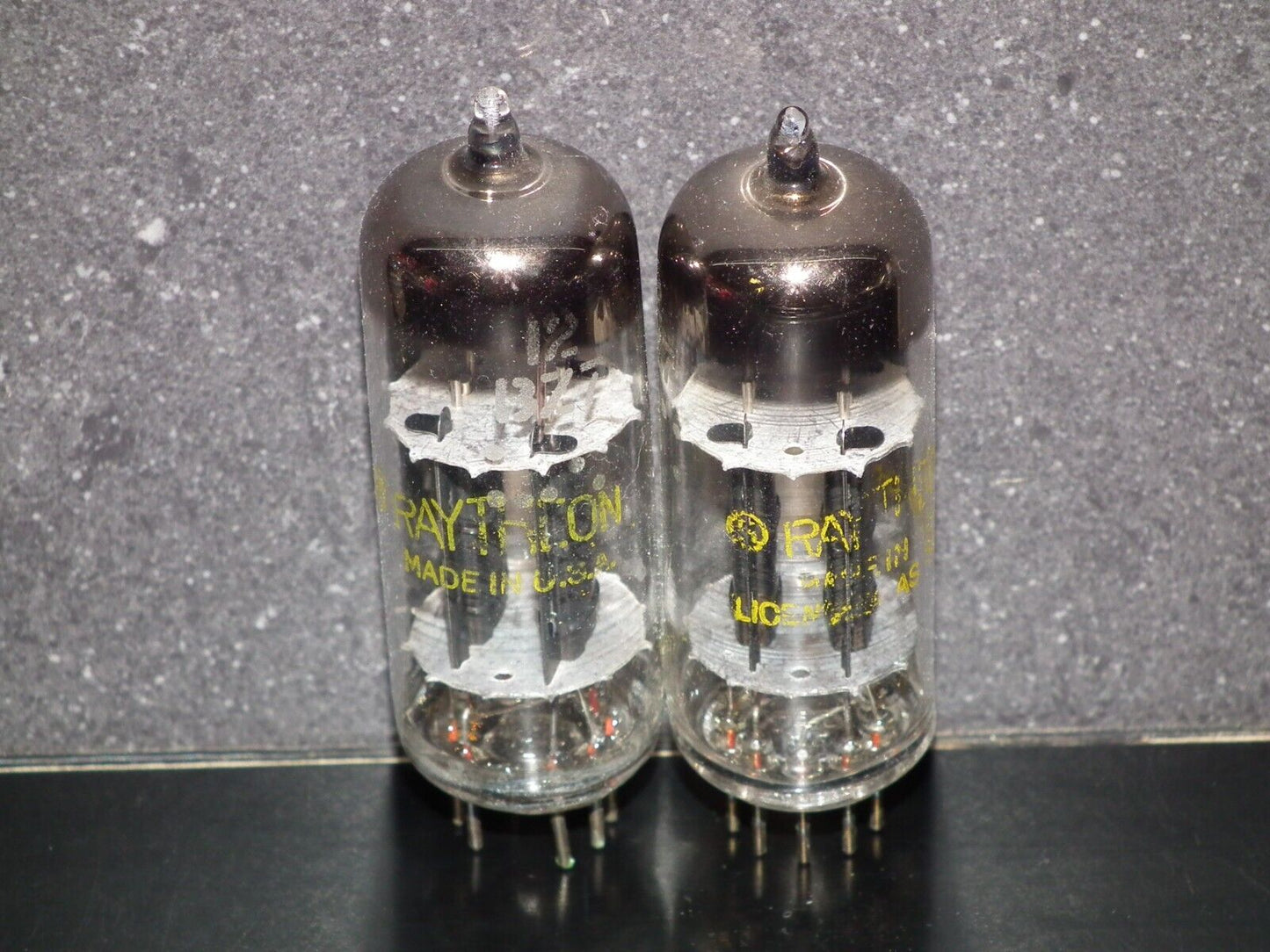 12BZ7 Rahtheon Double Triode Matched Pair