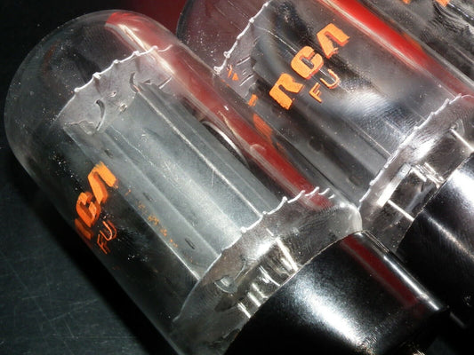 6L6GC RCA Platinum Matched Pair NOS NIB Holy Grail 6L6 Black Anodes