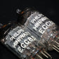 Matched Pair ECC83 Philips 12AX7 1957 mC5 Delta7L D-Foil Getter 19mm Anodes NOS