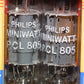 Platinum Matched Pair (2 tubes) PCL805 Philips Miniwatt Triode Pentode NOS NIB