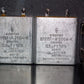 Two vintage Siemens PIO capacitors 0.5uF 250V Klangfilm Made in Germany in 60s