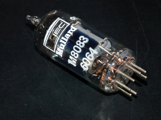 6064 6AM6S EF91 Mullard NOS NIB RARE Square Getter