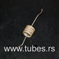 RF ceramic doorknob HV capacitor CRL853 40pF 5000V N750 Used, tested one pcs (1)