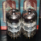 Platinum Matched Pair ECC803S Telefunken E83CC ECC83 12AX7 NOS NIB Same Codes