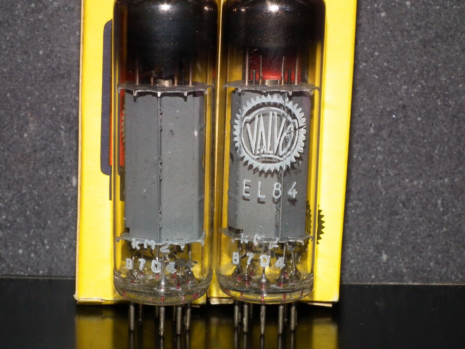 0 Vintage EL84/6BQ5 perfect matched quad 0 Vintage EL84/6BQ5 perfect matched quad