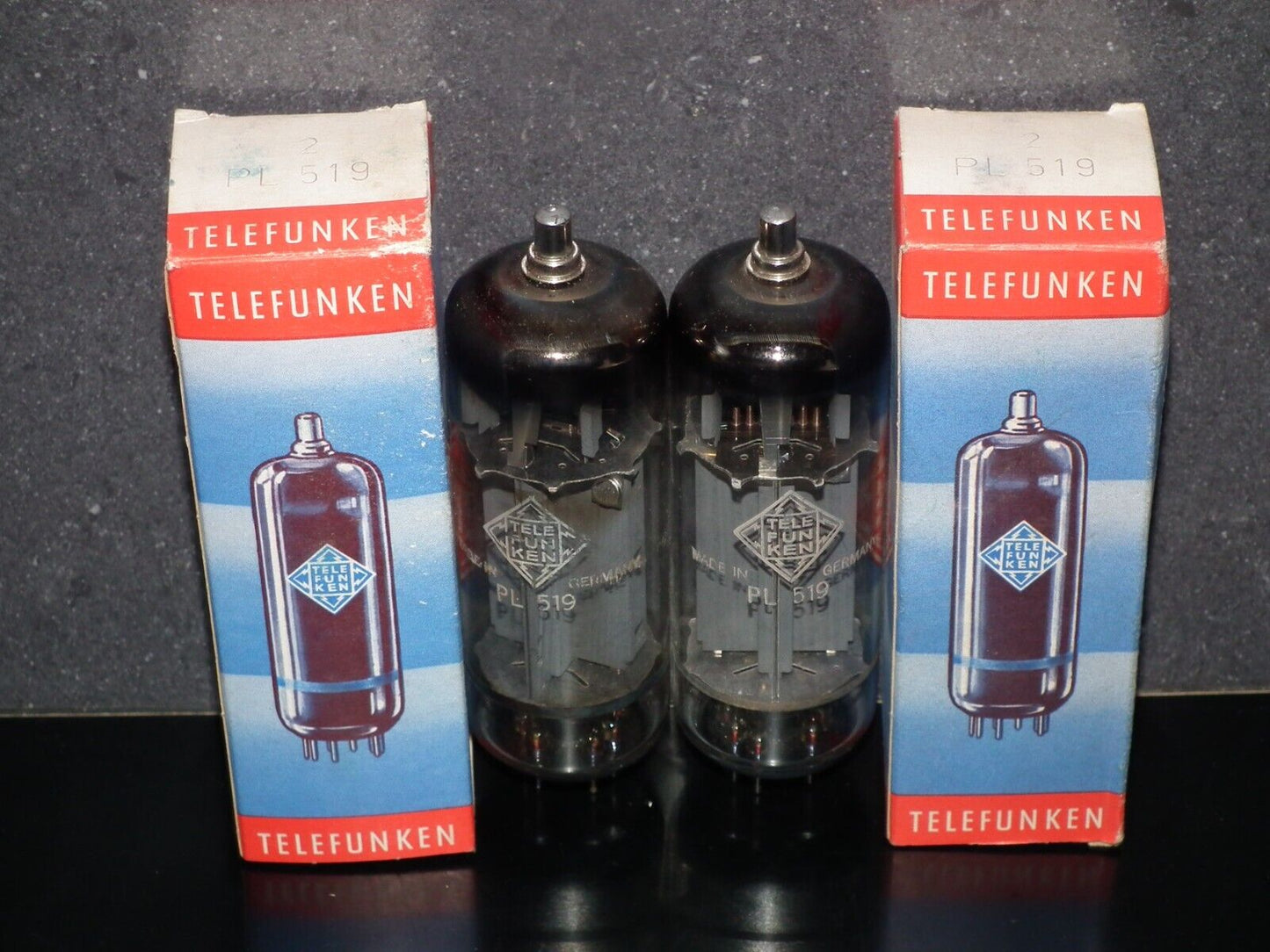 PL519 Telefunken 40KG6 PLATINUM Matched PAIR EAR859 EAR861