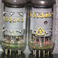 Platinum matched pair EF86 6267 RFT East Germany Low Noise Audio USED Tested 100