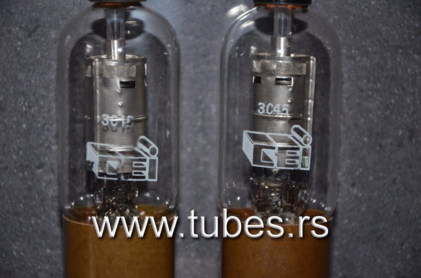 3C45 CEI 6130 NOS Thyratron tube brown base