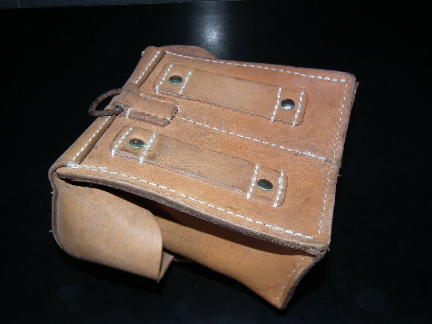 LEATHER SKS AMMO POUCH Military JNA Army Yugoslavia Belt Bag costume Star Wars