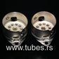 Two VINTAGE NOS Chinch Noval Vacuum Tube Ceramic Socket TS103C01 ECC83 EF86 EL84