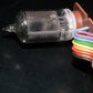 LOT OF 2 Nixie tubes with sockets. ZM1000 Valvo ... AS IS!