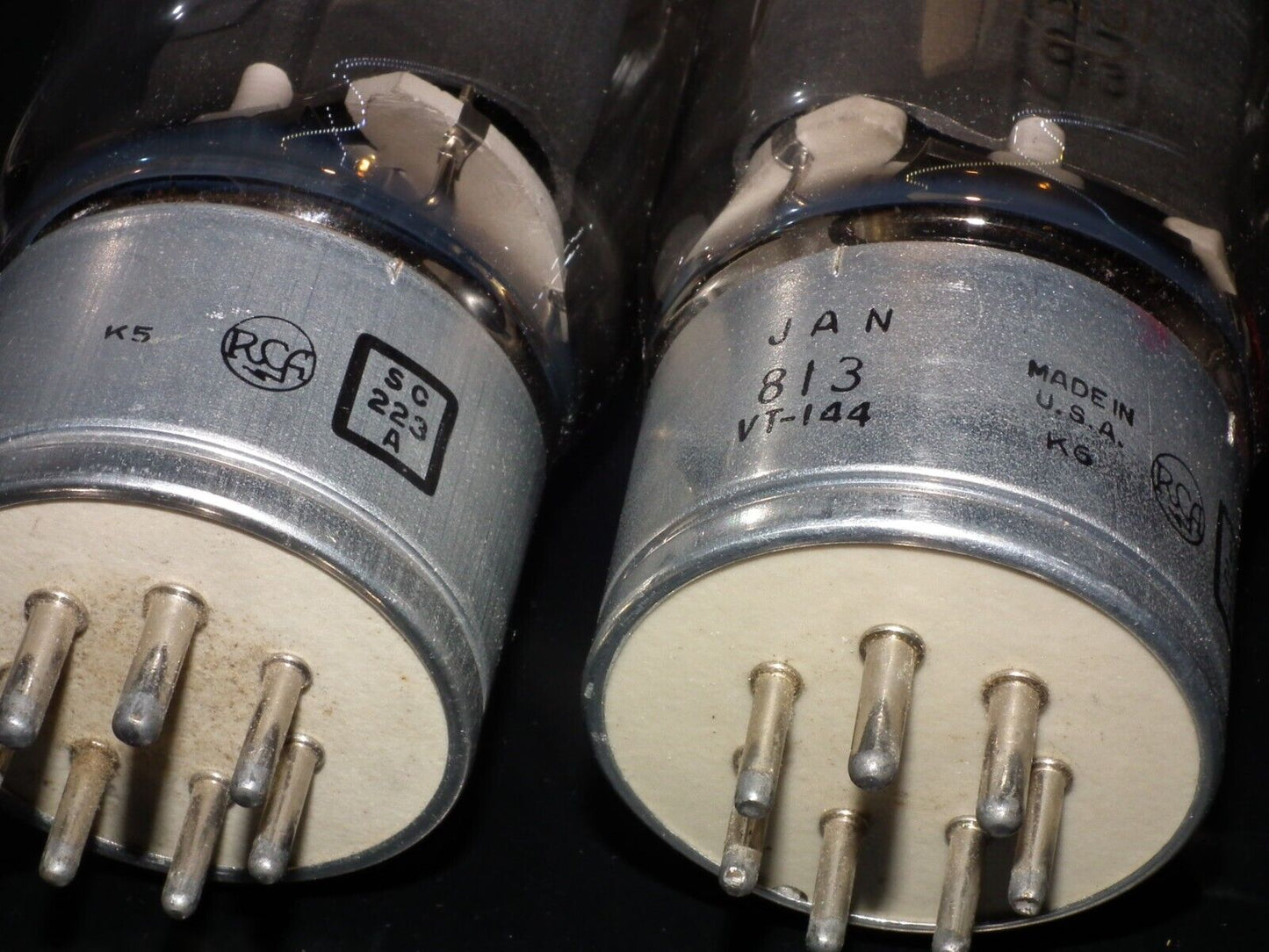 813 RCA VT-144 Matched Pair NOS NIB