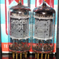 Platinum Matched Pair 6211 Telefunken ~ECC82 Tested NOS DB Gold Pins ULM codes
