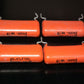 Four (4psc) vintage NOS MKT capacitors 470nF 400V Philips Metallized Polyester