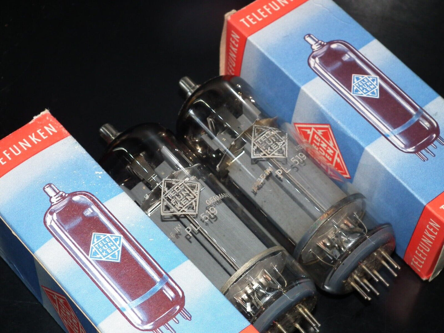 PL519 Telefunken 40KG6 PLATINUM Matched PAIR EAR859 EAR861