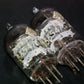 Genuine Telefunken Platinum Matched Pair 5654 EF95 NOS diamond bottom Little Dot