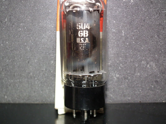 5U4GB GE VT-244 NOS NIB green printing on base