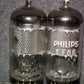 Platinum matched pair EF86 6267 Valvo Hamburg Rebranded Philips Low Noise Audio