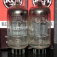 12AX7A RCA ECC83 Matched Pair 1960 Used tested 90% of NOS balanced sections