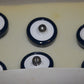 LCC France 4700pF 3.5KV doorknob NOS capacitor for professional broadcast radio