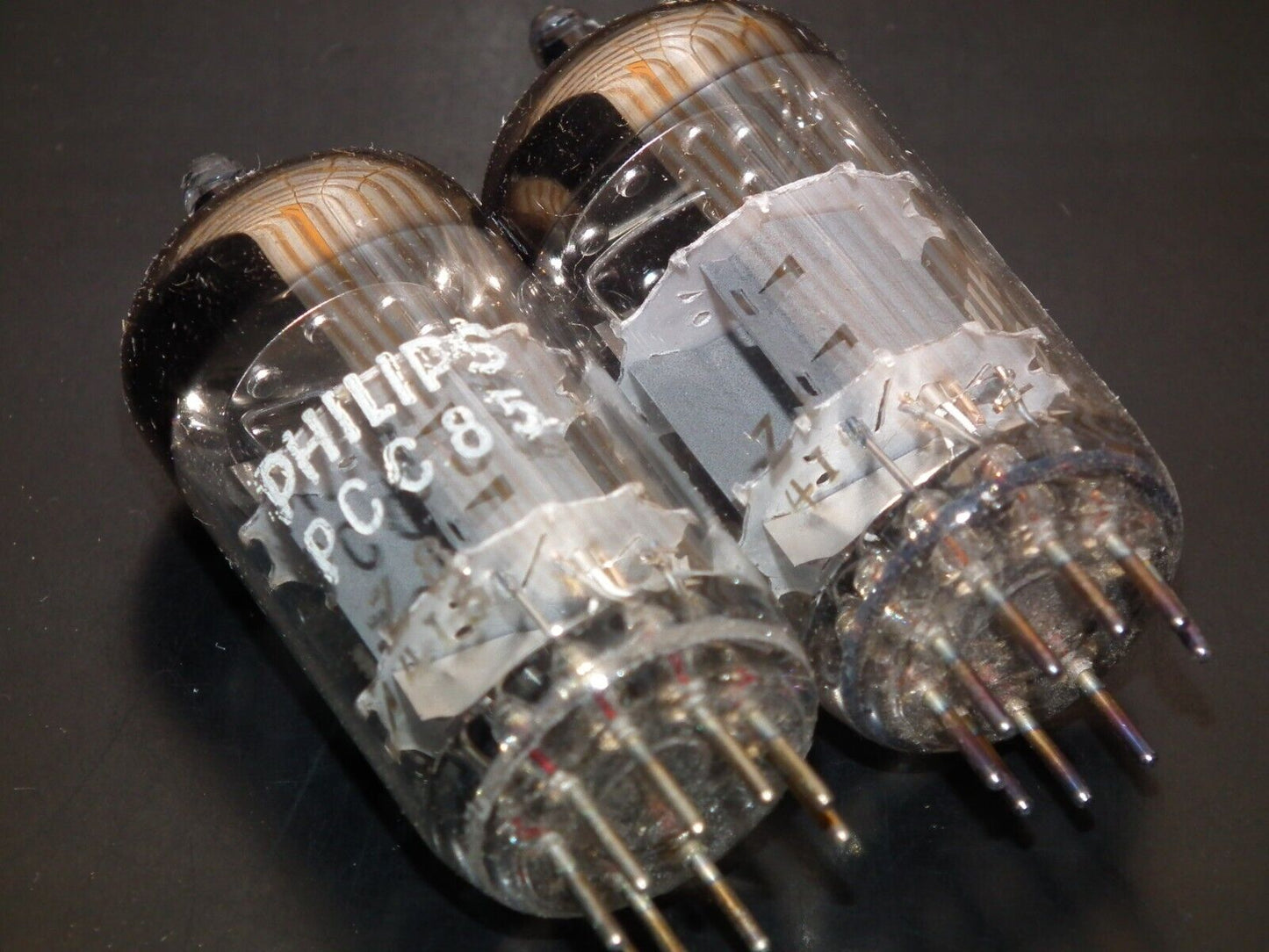 PCC85 Philips 9AQ8 Matched Pair (Two Tubes) NOS NIB