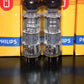 Platinum Matched Pair PCL86 14GW8 Philips NOS NIB Same codes Late 60s Holland