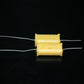 Two vintage NOS PHILIPS MKC 344 Capacitors 1mfd / 250V Chicklet Tube Audio 1u