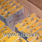 Two vintage Siemens PIO capacitors 1 uF 160V Klangfilm Made in Germany 1978