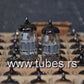 PCC88 7DJ8 EI Yugoslavia NOS One piece (A frame dimpled getter Philips type)