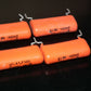 Four (4psc) vintage NOS MKT capacitors 470nF 400V Philips Metallized Polyester