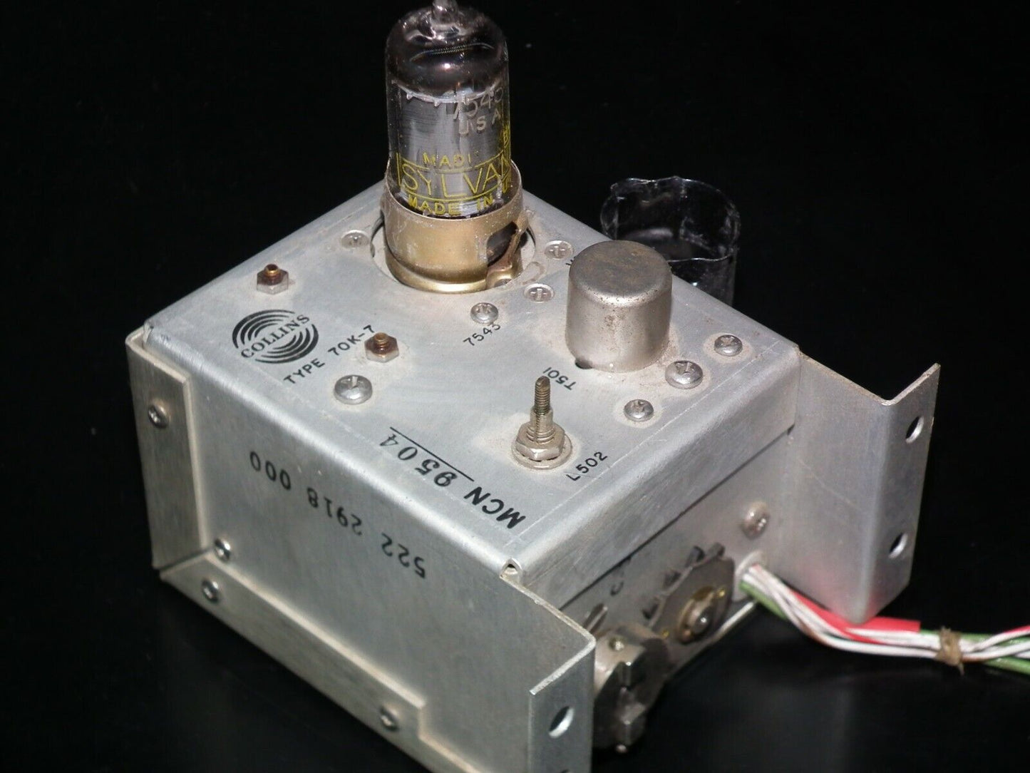 COLLINS 51S-1 - PTO - with 7543 tube and tube shield - p/n 522-2918-000