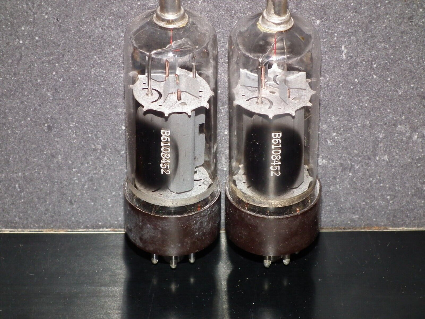 Two (2 pcs) PL36 Telefunken NOS NIB RARE Early Version Brown Base