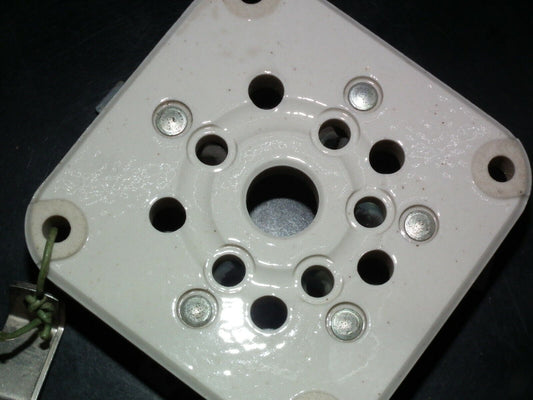 One NOS VINTAGE Johnson 5 pin U5G Ceramic Socket NOS for 3-500Z 4-400A 803 ...