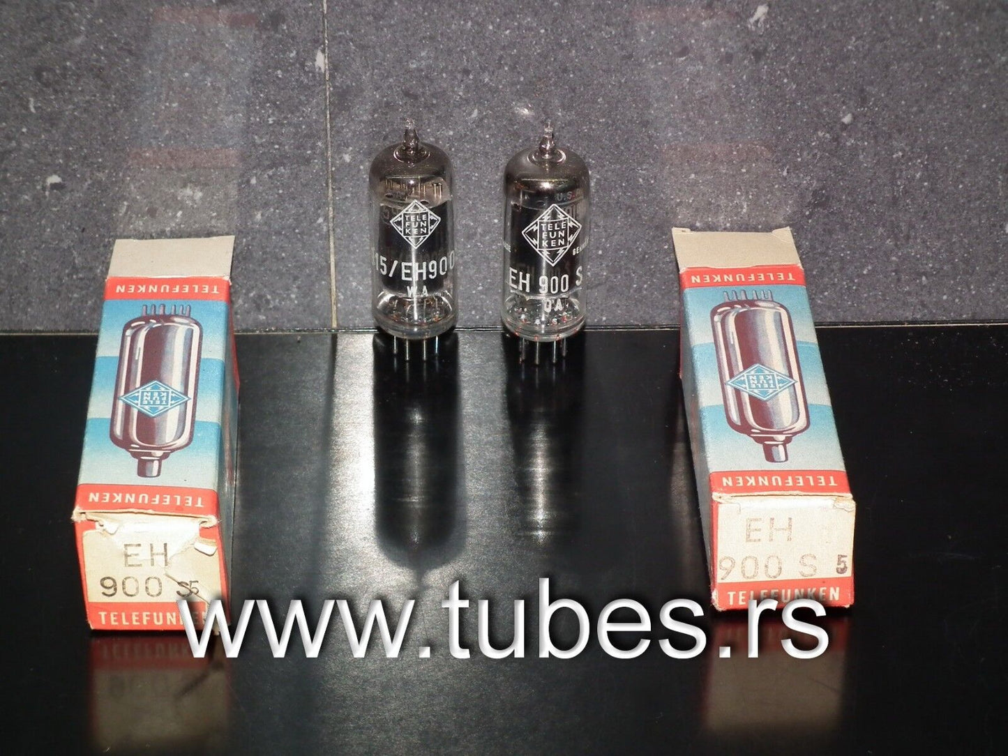 EH900S Telefunken - Platinum matched pair (Little Dot Amp)