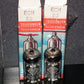 Matched Pair ECH83 Telefunken NOS NIB Diamond Bottom Berlin plant, the same code