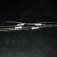 Four vintage NOS 1.5u 10V Sprague 150D Tantalum Capacitor Axial Leads 1500nF 10V