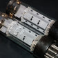 EL34 RFT Rebranded EGRO Platinum Matched Pair Germany 80s Tested NOS 95/100%