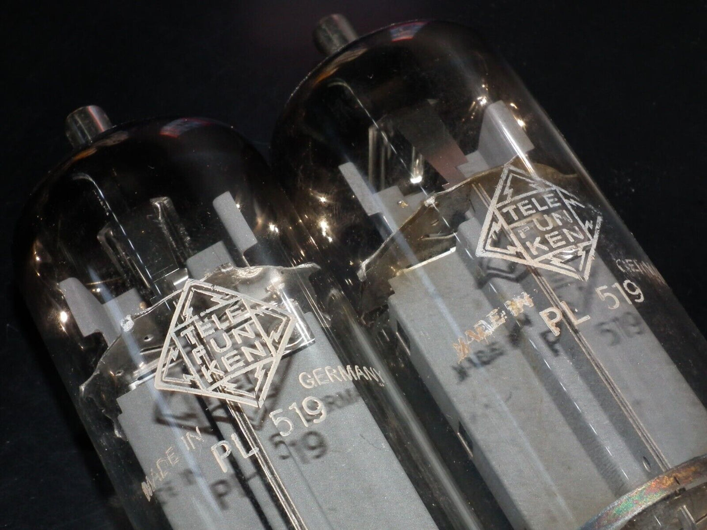 PL519 Telefunken 40KG6 PLATINUM Matched PAIR EAR859 EAR861