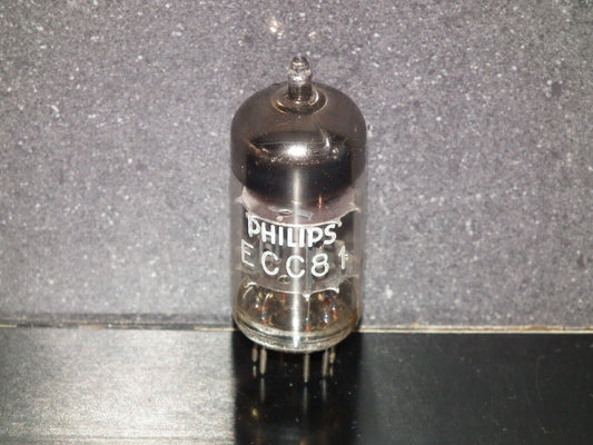 ECC81 12AT7 Mullard Blackburn rebranded Philips Used 80% of NOS values