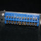 NOS Amphenol 26-159-24 24 Pole chassis plug with 2 x guiding pins GOLD PLATED