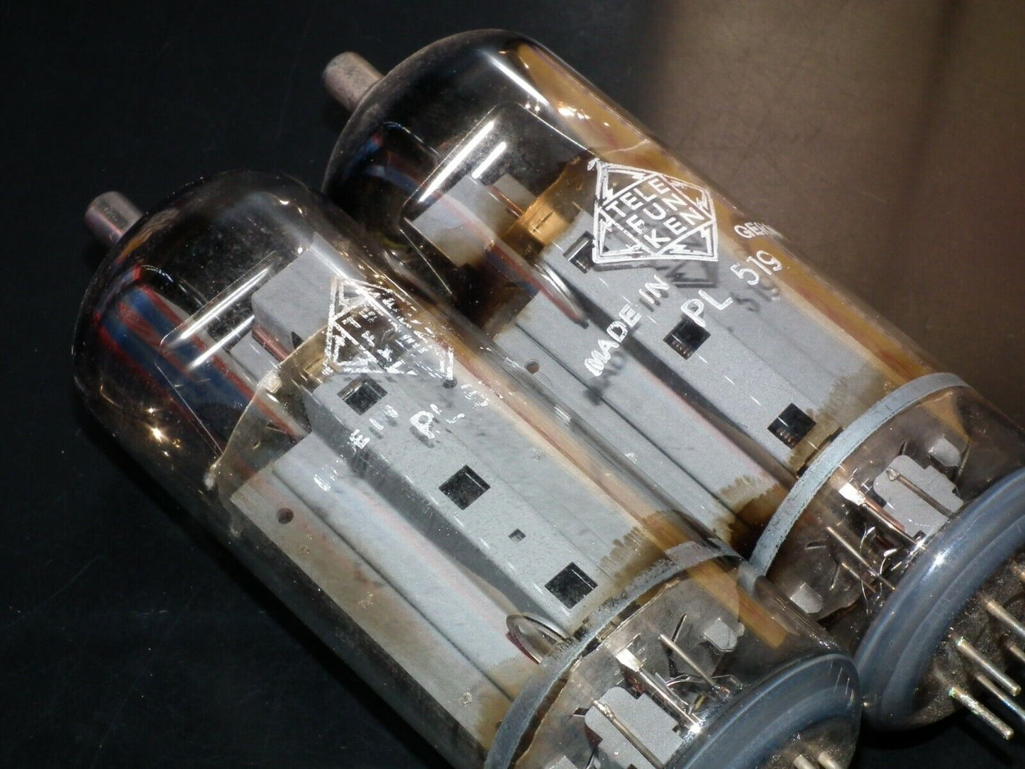 PL519 Telefunken 40KG6 PLATINUM Matched PAIR EAR859 EAR861 Used Tested OK