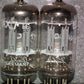 ECC83 Telefunken 12AX7 Matched Pair Smooth plates, diamond bottom, DYNACO USED