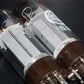 EL34 6CA7 Mullard Xf2 OO  Getter Welded Anodes Platinum Matched Pair Tested 75%