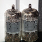 ECC83 12AX7 Matsushita Used tested NOS Matched Pair RARE inclined big O getter