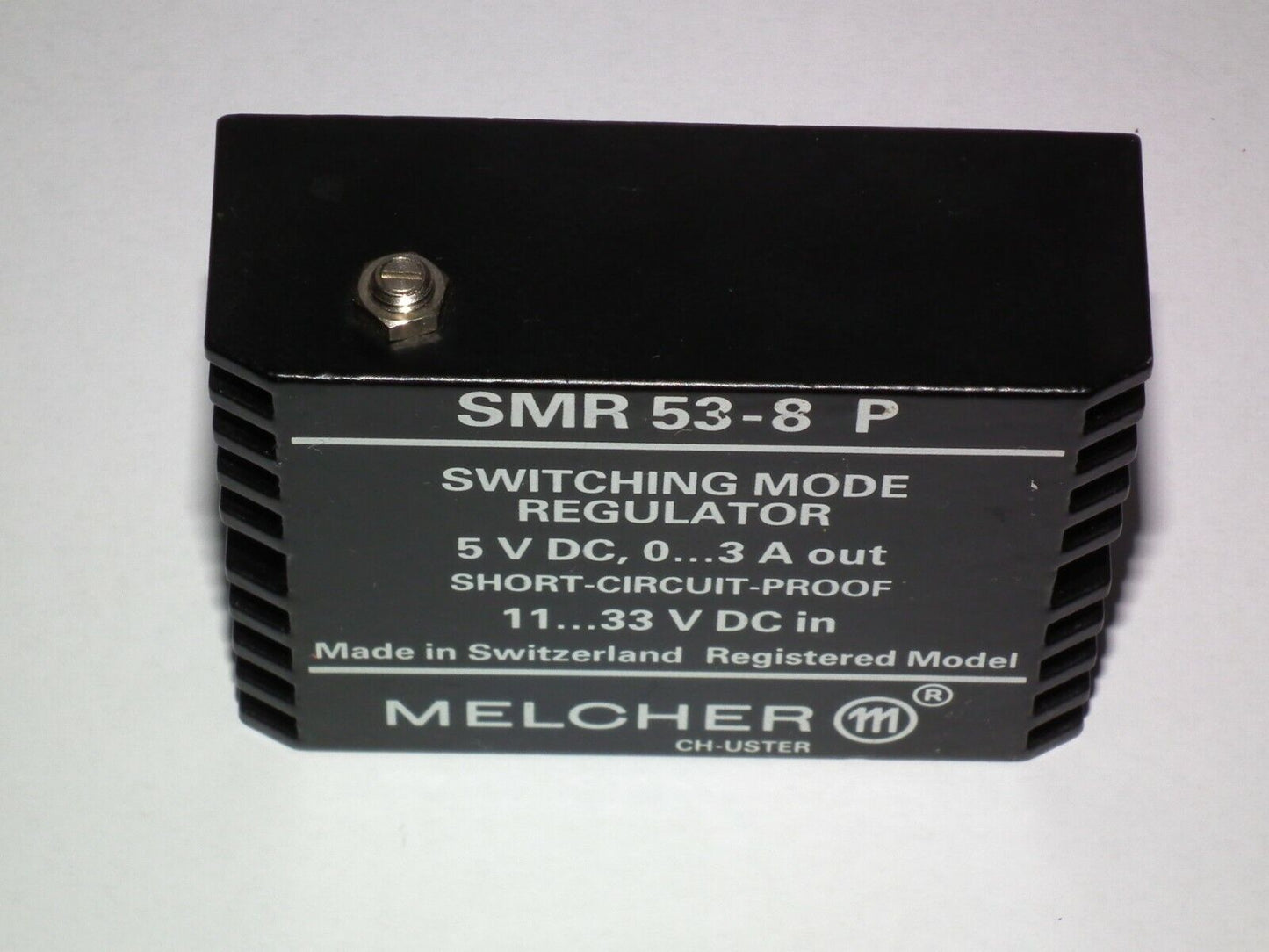 MELCHER 5V 3A Switching Mode Regulator 11-33VDC In Made in SWISS Heater Filament