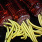 LOT OF 3 Z570M RFT Red Nixie tubes. AS IS!