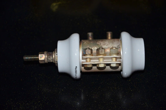 LCC France 120pF 8.5KV doorknob capacitor for professional broadcast & ham radio