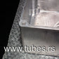Enclosure Case Aluminum Box Raw Finish DIY Audio 188 x 120 x 78.5 mm