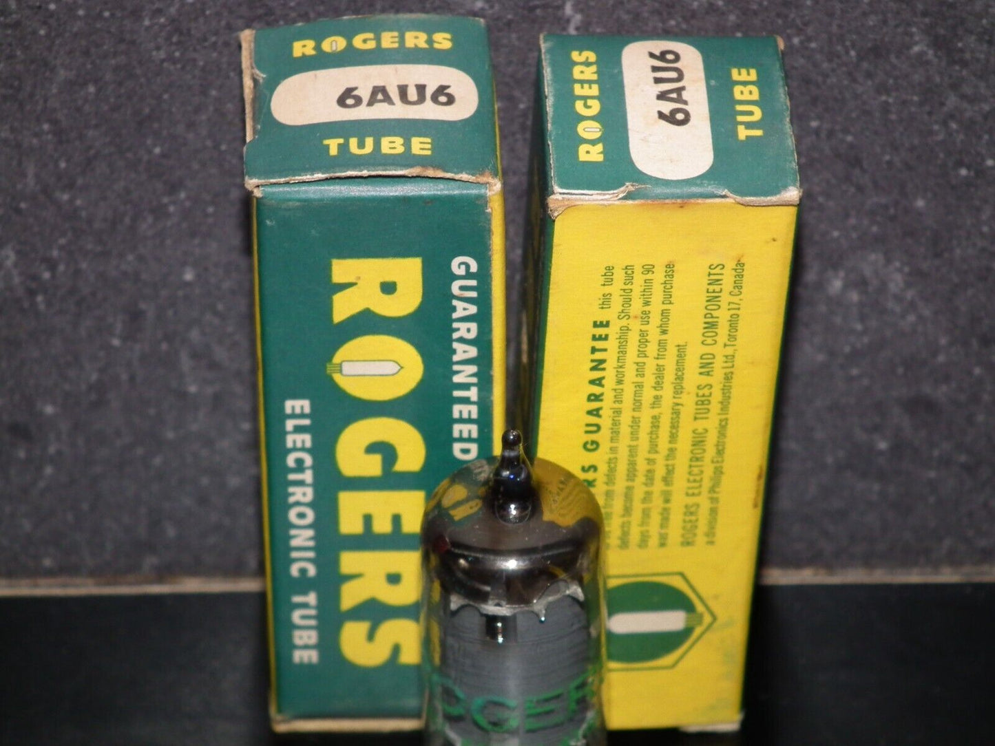 6AU6A Rogers EF94 Microphone pentode Low Noise Tested